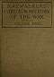 [Gutenberg 37846] • Raemaekers' Cartoon History of the War, Volume 2 / The Second Twelve Months of War